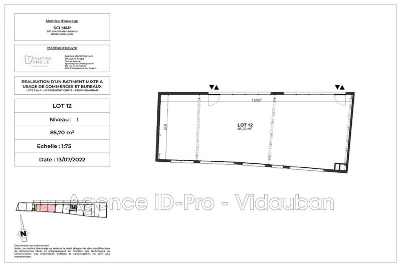 Local commercial - 86 m²