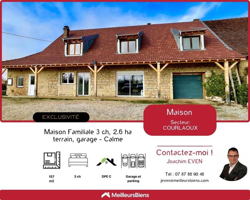 Maison de campagne - 157 m² - 6 pièces