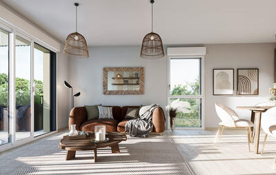 Appartement - 61 m² - 3 pièces