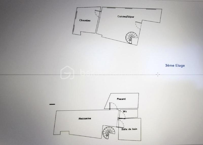 Duplex - 49 m² - 2 pièces