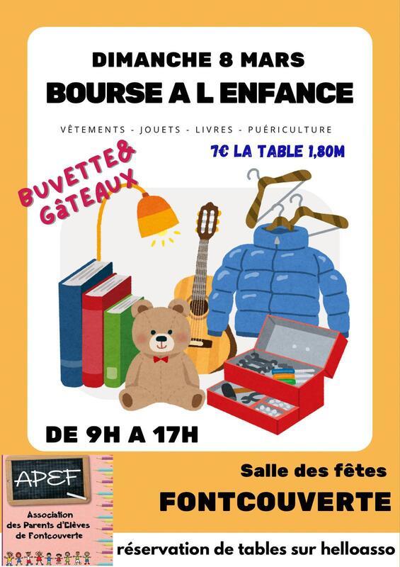 Bourse à l'enfance