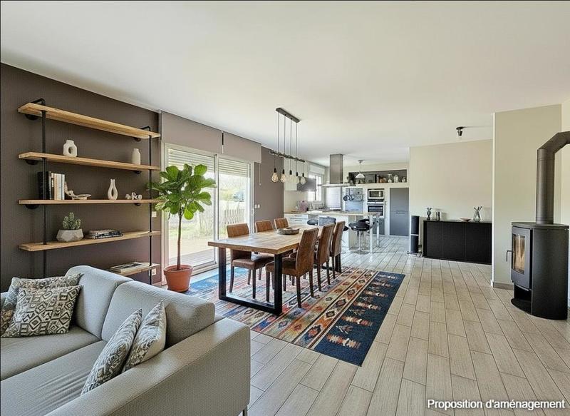 Maison - 120 m² - 6 pièces