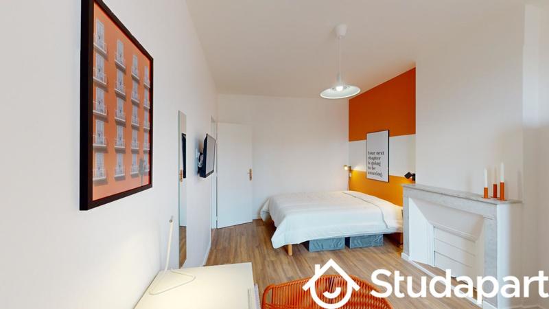 Chambre - 10 m² - 1 pièce