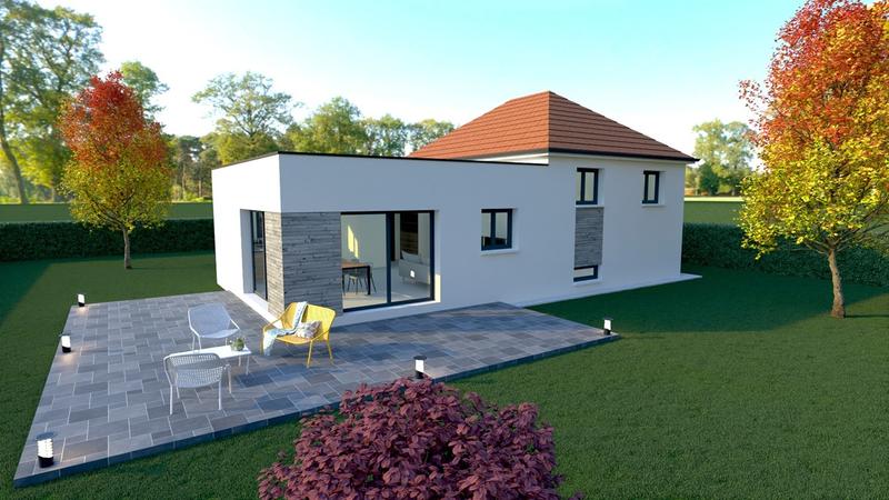 Terrain constructible - 850 m²