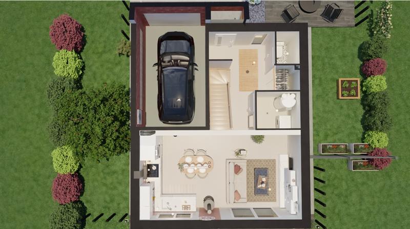 Maison - 92 m² - 4 pièces