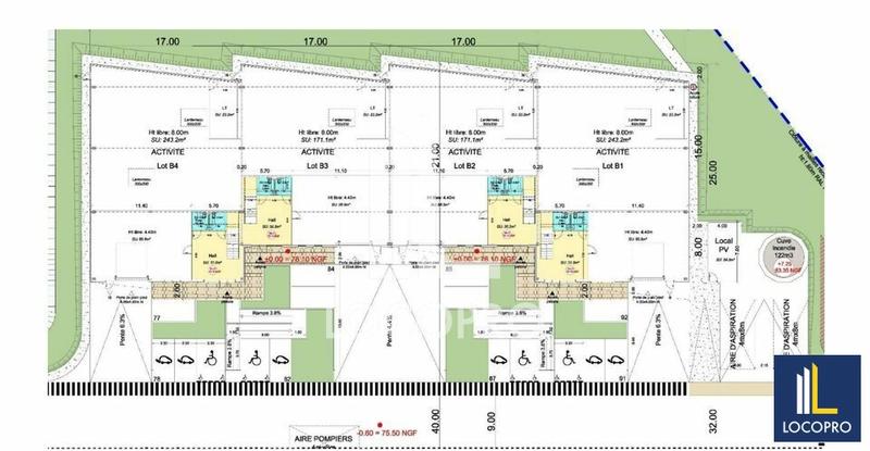 Local d'activité / Entrepôt - 445 m²