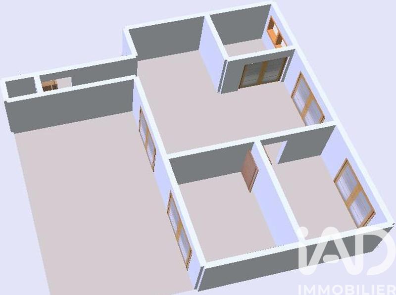 Appartement - 44 m² - 3 pièces