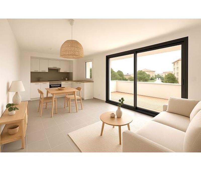 Appartement - 57 m² - 3 pièces