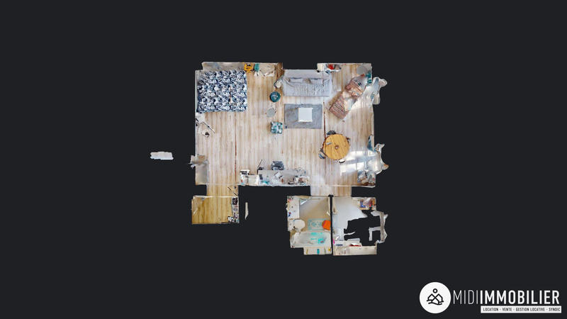 Appartement - 47 m² - 1 pièce