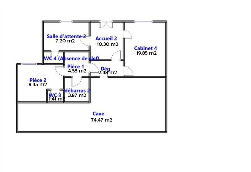 Local d'activité / Entrepôt - 238 m² - 21 pièces