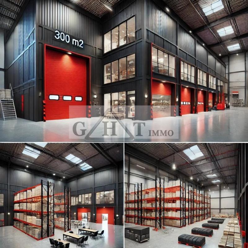 Entrepôt - 350 m²
