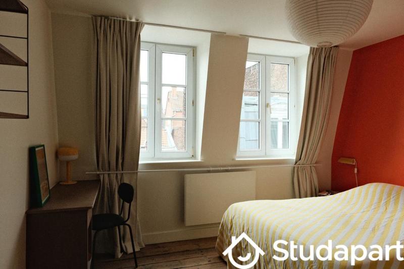 Chambre - 13 m² - 1 pièce