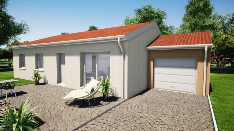 Maison - 90 m² - 5 pièces