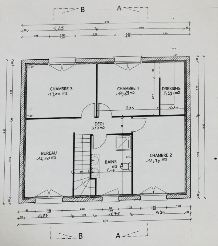 Maison - 114 m² - 6 pièces