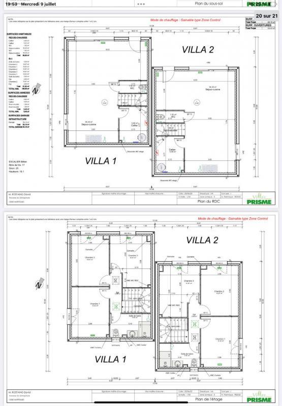 Maison - 85 m² - 5 pièces