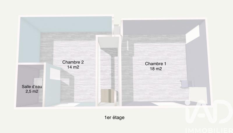 Maison de village - 87 m² - 5 pièces