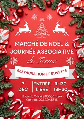 Marché de noël et journée associative