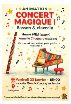 Concert classique, basson et clavecin