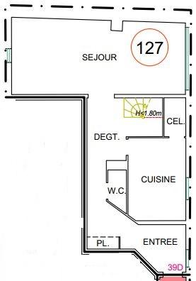 Appartement - 113 m² - 5 pièces