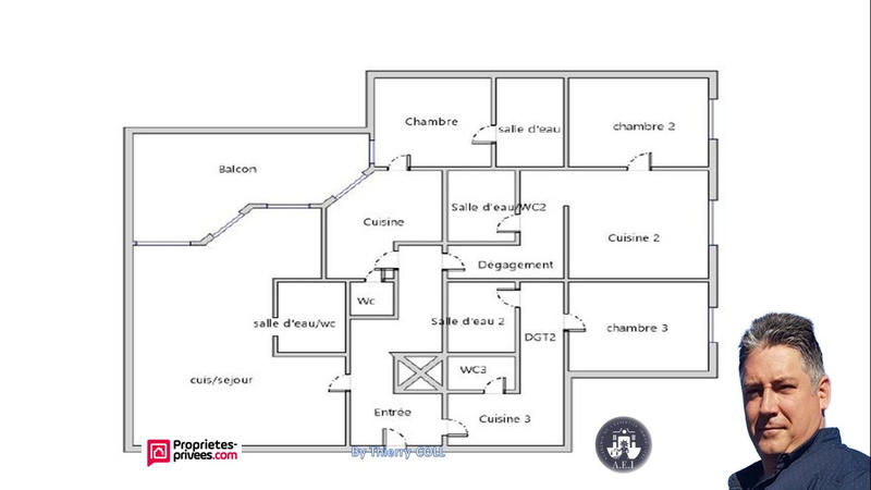 Appartement - 103 m² - 4 pièces