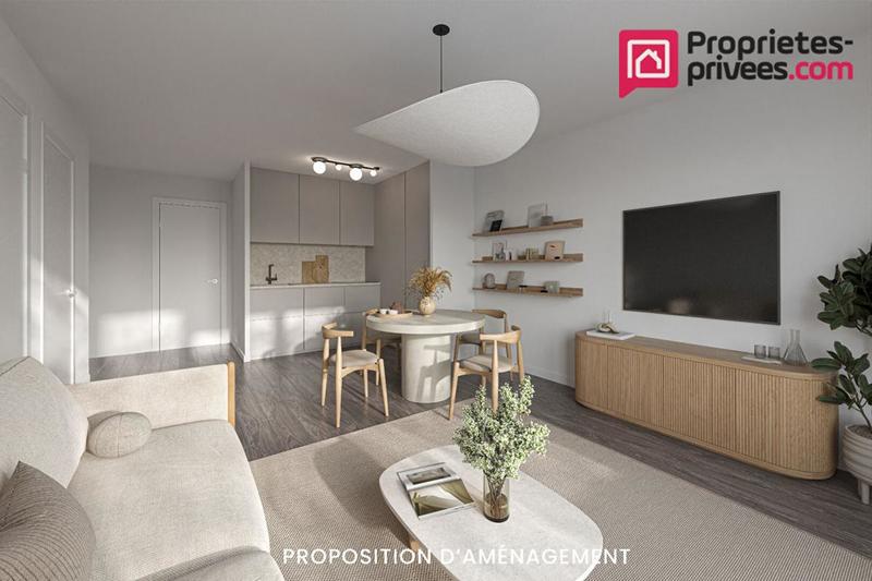 Appartement - 58 m² - 3 pièces