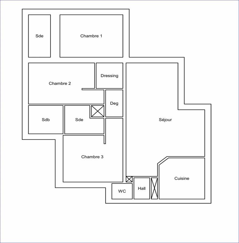 Villa - 96 m² - 3 pièces