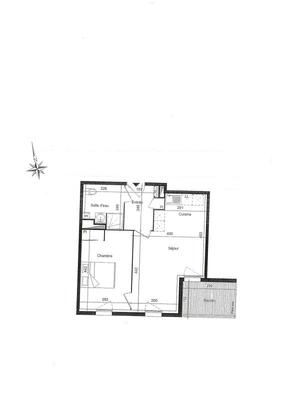 Appartement - 42 m² - 2 pièces