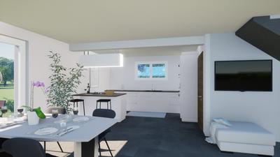 Maison - 90 m² - 5 pièces