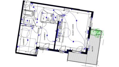 Appartement - 78 m² - 3 pièces