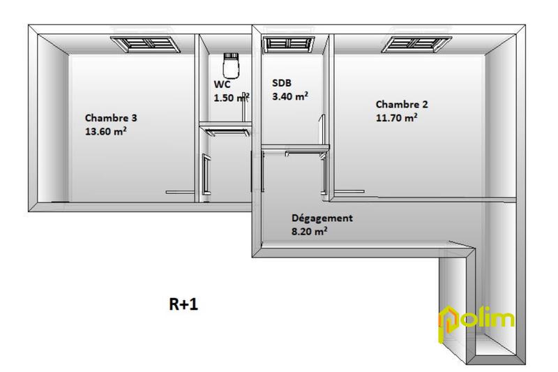 Appartement - 107 m² - 4 pièces