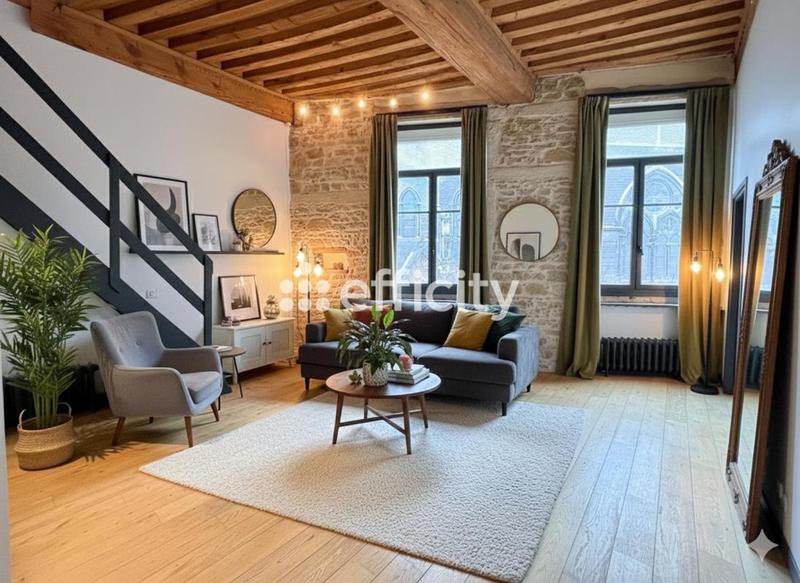 Appartement ancien - 44 m² - 2 pièces