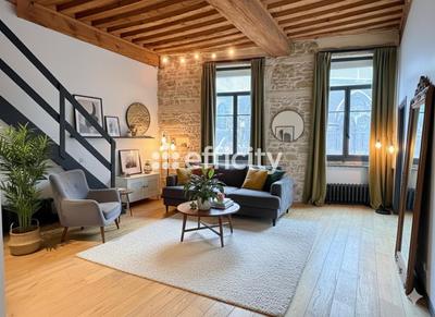 Appartement ancien - 44 m² - 2 pièces