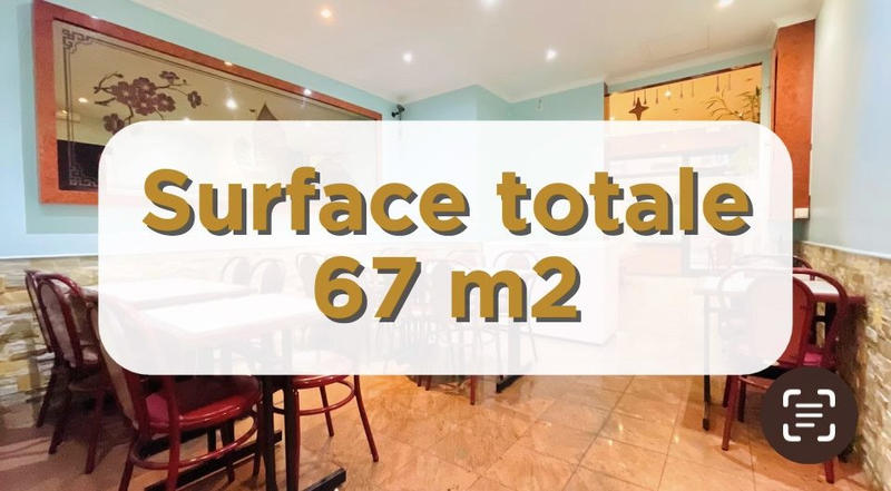 Fonds de commerce - Hôtellerie / Restauration - 69 m²
