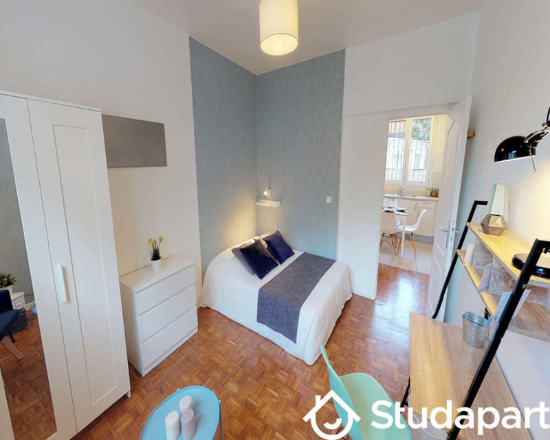 Chambre - 40 m² - 1 pièce