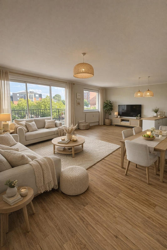 Appartement - 90 m² - 3 pièces