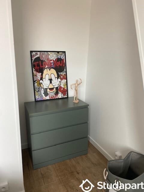 Chambre - 12 m² - 1 pièce