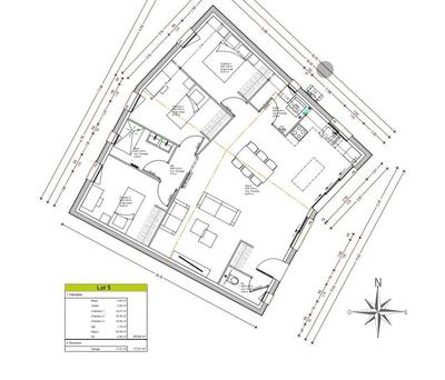 Maison - 90 m² - 4 pièces