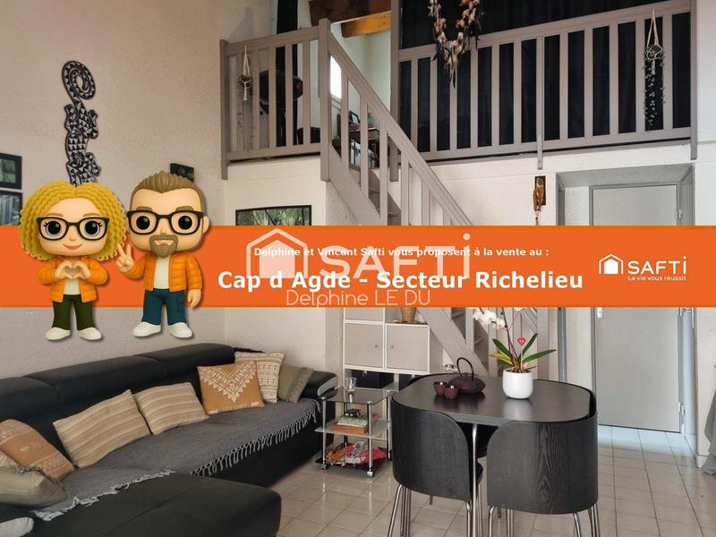 Maison - 44 m² - 3 pièces