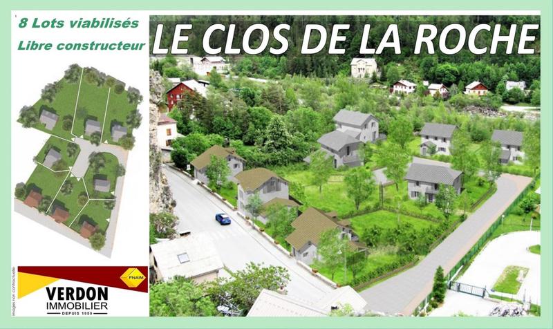 Terrain constructible - 554 m²