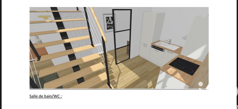 Appartement - 50 m² - 1 pièce