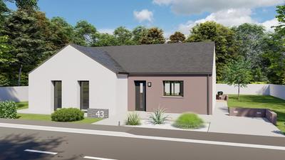 Maison - 104 m² - 6 pièces