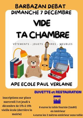 Vide ta chambre