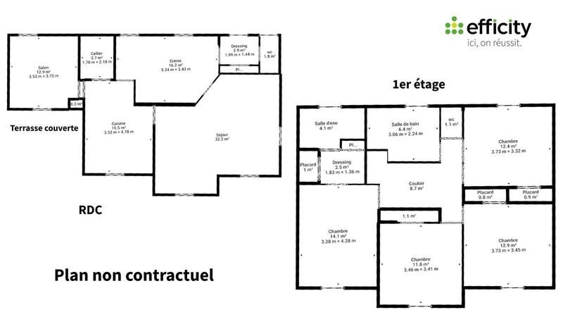 Maison - 164 m² - 6 pièces