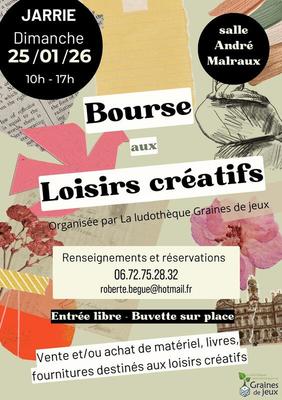 Bourse aux loisirs créatifs