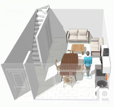 Appartement - 57 m² - 3 pièces