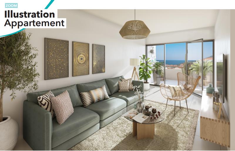 Appartement - 65 m² - 3 pièces