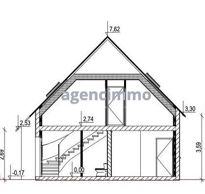 Maison - 78 m² - 5 pièces