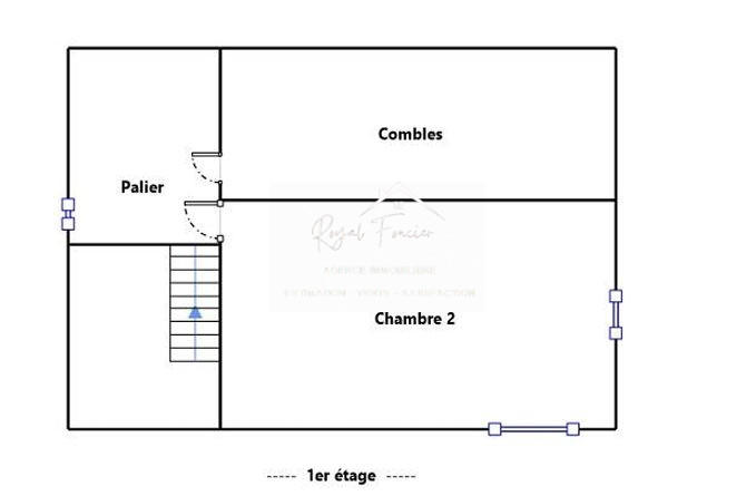 Maison ancienne - 71 m² - 4 pièces