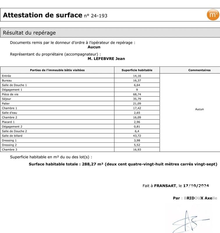 Maison - 288 m² - 7 pièces