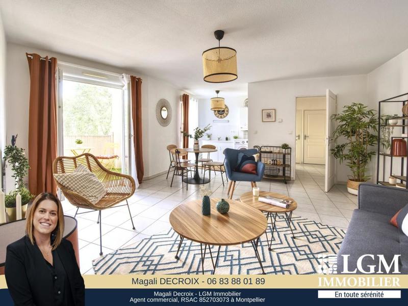 Appartement - 60 m² - 2 pièces